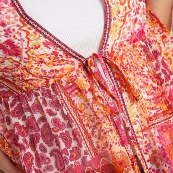 Tie Front Kimono - Picture 7 of 7